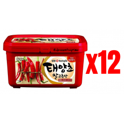 Chollo - Pack 12x Pasta de Pimiento Picante Gochujang Sempio &lpar;12x1kg&rpar;