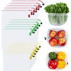 Chollo - Pack 15 Bolsas reutilizables Ecowaare - USUK-YH02001