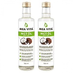 Chollo - Pack 2 Botellas Aceite de Coco Meavita MCT &lpar;2x500ml&rpar;