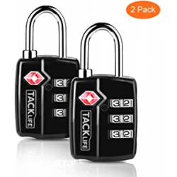 Chollo - Pack 2 Candados TSA Tacklife HCL3A