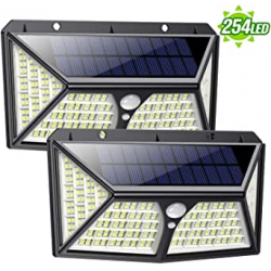 Chollo - Pack 2 Focos Solares Feob con Sensor de Movimiento &lpar;2x254LED&rpar;