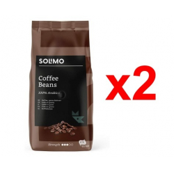 Pack 2 kg Café en grano Solimo (2x1kg)