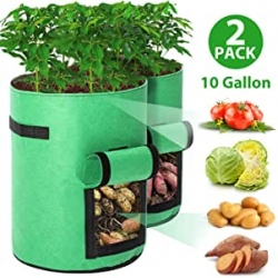 Chollo - Pack 2 Maceteros Bolsa para cultivo Tvird &lpar;2x43L&rpar;