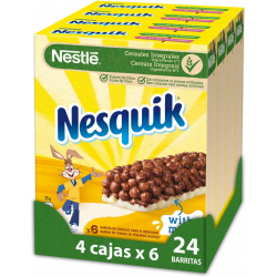 Chollo - Nesquik Barritas de Cereales 6x 25g (Pack de 4)