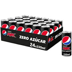 Chollo - Pack 24 Latas Pepsi Max Zero Azúcar (24x33cl)