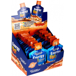 Chollo - Pack 24x Energy Up Gel Cafeína Naranja Victory Endurance (24x40g)