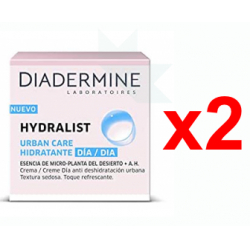 Pack 2x Crema Hidratante de Día Diadermine Hydralist Urban Care (2x50ml)