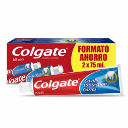 Chollo - Pack 2x Dent&iacute;frico Colgate Protection Caries &lpar;2x75ml&rpar;