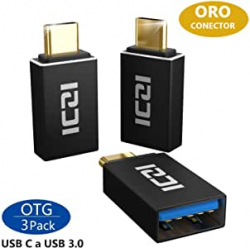 Chollo - Pack 3 Adaptadores ICZI USB-C a USB 3&period;0