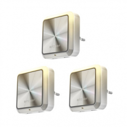 Chollo - Pack 3 Luces Nocturnas BlitzWolf BW-LT14 con Sensor de Luz