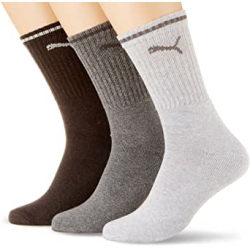 Chollo - Pack 3 pares de calcetines Puma Crew Stripe