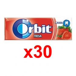 Chollo - Orbit Gragea Fresa 14g (Pack de 30)