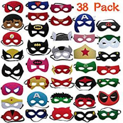 Chollo - Pack 38 Antifaces Superh&eacute;roes
