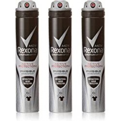 Pack 3x Desodorante Rexona Active Pro+ Invisible (3x200ml)
