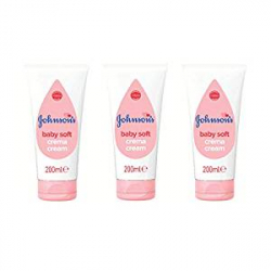 Chollo - Pack 3x Johnson's Baby Soft Crema Hidratante &lpar;3x200ml&rpar;