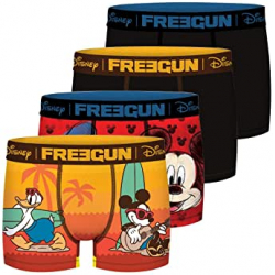Chollo - Pack 4 Bóxer para niños Freegun G2 Disney