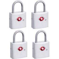 Chollo - Pack 4 Candados TSA Amazonbasics
