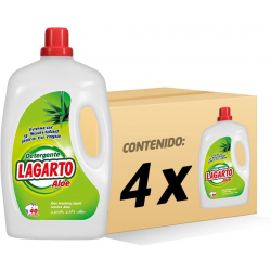 Chollo - Pack 4x Detergente Líquido Lagarto Aloe (4x40 lavados)