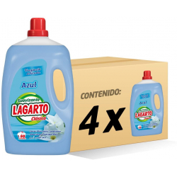 Chollo - Pack 4x Suavizante Lagarto Clásico Azul (4x50 lavados)