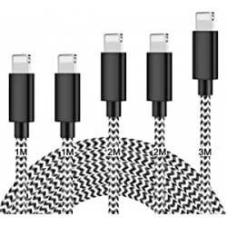 Chollo - Pack 5 Cables Lightning Visea 	‎IC1