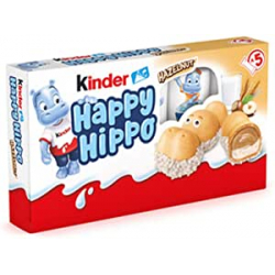 Chollo - Kinder Happy Hippo Avellana 20.7g (Pack de 5)