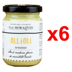 Chollo - Pack 6x Alioli ecológico Can Moragues 170g