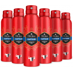 Chollo - Pack 6x Desodorante Old Spice Captain (6x150ml)