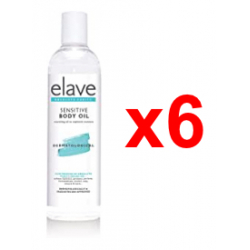 Chollo - Pack 6x Elave Sensitive Body Oil &lpar;6x250ml&rpar;