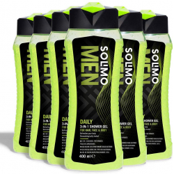 Chollo - Pack 6x Gel de Ducha 3 en 1 Solimo &lpar;6x400ml&rpar;