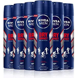 Pack 6x Nivea Men Dry Impact (6x200ml)