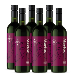Chollo - Pack 6x Tinto Merlot Compass Road &lpar;6x750ml&rpar;