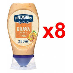 Hellmann's Salsa Brava 250ml (Pack de 8)
