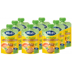 Chollo - Pack 9 Bolsitas Hero Mi Fruta Naranja Pl&aacute;tano Galleta &lpar;9x100g&rpar;