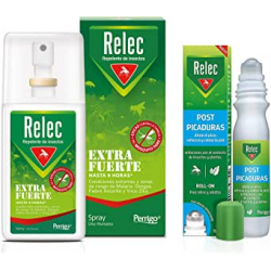 Chollo - Pack Relec: Extrafuerte Spray 75ml + Post Picaduras Roll-on 15ml