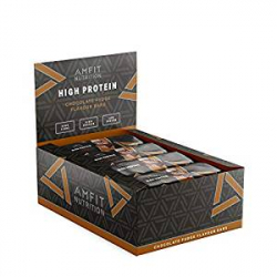 Pack de 12 Barritas de Proteína Amfit Nutrition Chocolate (12x60g)