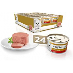 Chollo - Pack 24 latas Purina Gourmet Gold Mousse con Buey (24x85g)