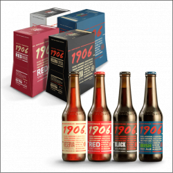 Chollo - Pack Familia Cervezas 1906 (24 botellas)