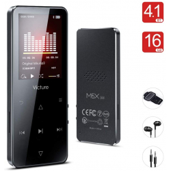 Chollo - Pack Reproductor MP3 Victure M6X +  Auriculares + Brazalete + Funda + Cables