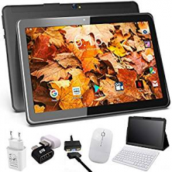 Chollo - Pack Tablet 10" 4GB&sol;64GB &plus; Teclado &plus; Rat&oacute;n &plus; Funda