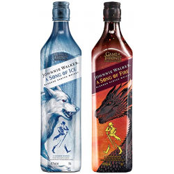 Chollo - Pack Whisky Johnnie Walker Juego de Tronos: Song of Fire + Song of Ice 2x700ml