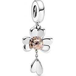 Chollo - Pandora Charm Colgante Tr&eacute;bol y Mariquita &vert; 787877