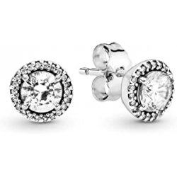Chollo - Pandora Pendientes Elegancia Cl&aacute;sica &vert; 296272CZ