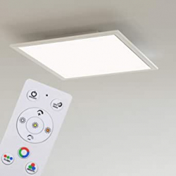 Chollo - Panel de techo LED Briloner Leuchten RGB CCT ultraplano 18W &vert; &lrm;7151-016
