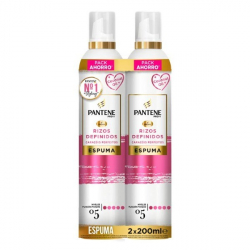 Chollo - Pantene Pro-V Rizos Definidos espuma cabello nutritiva 2x200ml