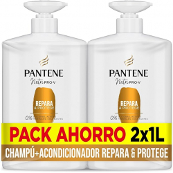 Chollo - Pantene Repara y Protege Nutri Pro-V Champú 1L + Acondicionador 1L