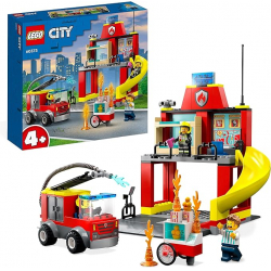Chollo - Parque de Bomberos y Cami&oacute;n de Bomberos &vert; LEGO City 60375