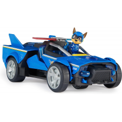 Chollo - PAW Patrol The Mighty Movie Coche Transformable Deluxe Chase &vert; Spin Master 6067497