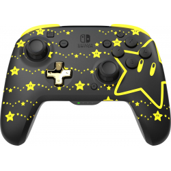 Chollo - PDP Rematch Glow Super Star Wireless Controller para Nintendo Swith | 500-202-STGD