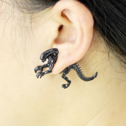 Chollo - Pendientes Alien Xenomorfo