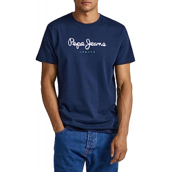 Pepe Jeans Eggo N Printed Logo Cotton T-Shirt | PM508208